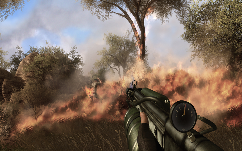 Illustration for article titled Far Cry 2 Brings GTA Sandbox to the Serengeti